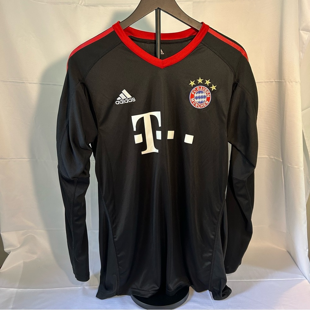Adidas Black Bayern Munich Long Sleeve Goalie Jersey Neuer - LG